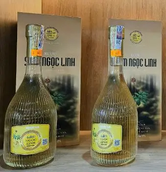 Rượu lá sâm 500ml - sâm Ngọc Linh
