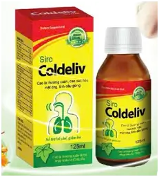 Siro Coldeliv Hỗ trợ bổ phế, giảm ho