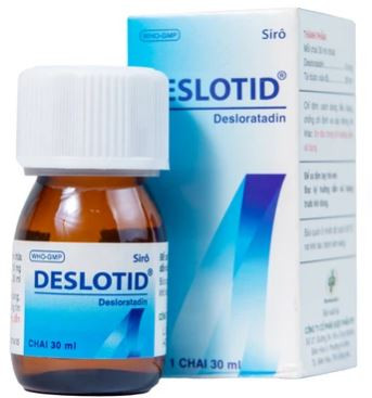 Siro Deslotid OPV điều trị viêm mũi dị ứng, mày đay (30ml)