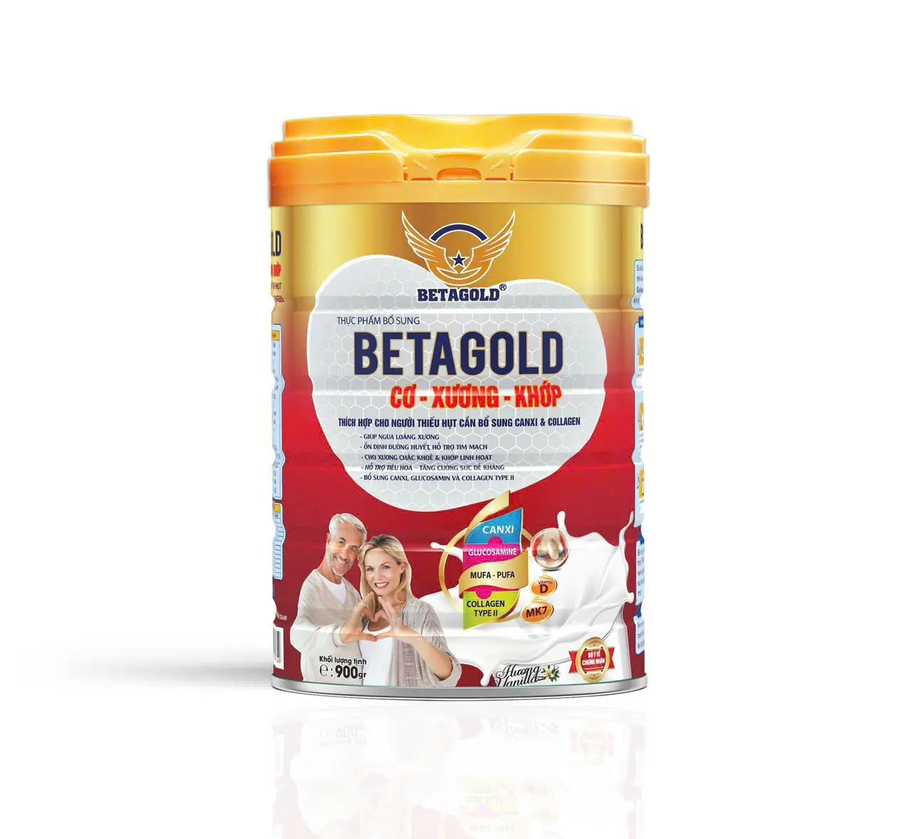 Sữa BETAGOLD CƠ – XƯƠNG – KHỚP dành cho trẻ từ 1-18 tuổi(Hộp 900gr)