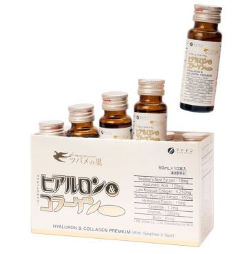 THỰC PHẨM BẢO VỆ SỨC KHỎE HYALURON &amp; COLLAGEN WITH SWALLOW'S NEST