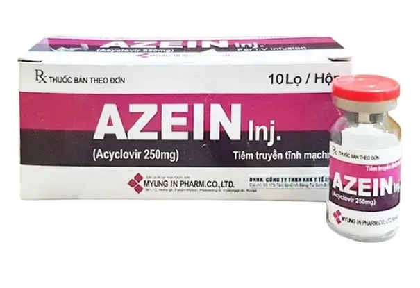 Thuốc Azein Inj 250mg Myung-In Pharm điều trị nhiễm khuẩn