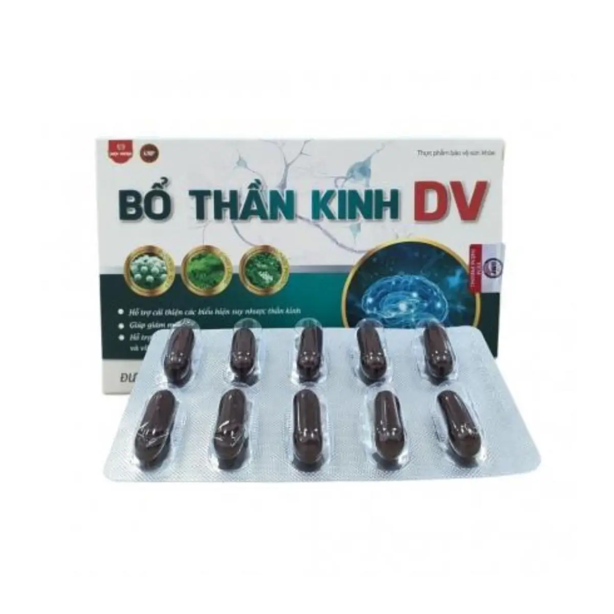 Thuốc Bổ thần kinh DV giảm mệt mỏi, hỗ trợ cải thiện sự suy nhược thần kinh