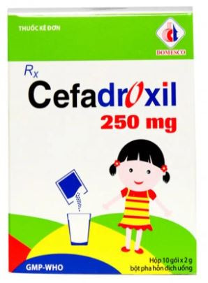 Thuốc Cefadroxil 250mg Domesco - điều trị nhiễm khuẩn cho trẻ em