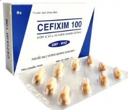 Thuốc Cefixim 100mg Tipharco điều trị nhiễm khuẩn, kháng viêm