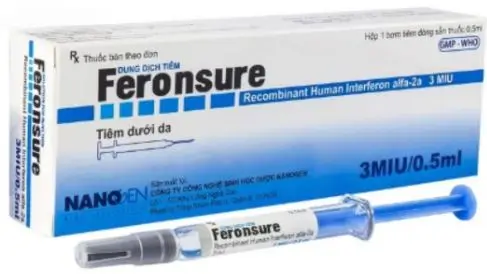 Thuốc FERONSURE điều trị bệnh viêm gan C mạn tính