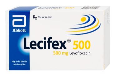 Thuốc Lecifex 500mg Abbott điều trị nhiễm khuẩn nhẹ, vừa và nặng (2 vỉ x 10 viên)