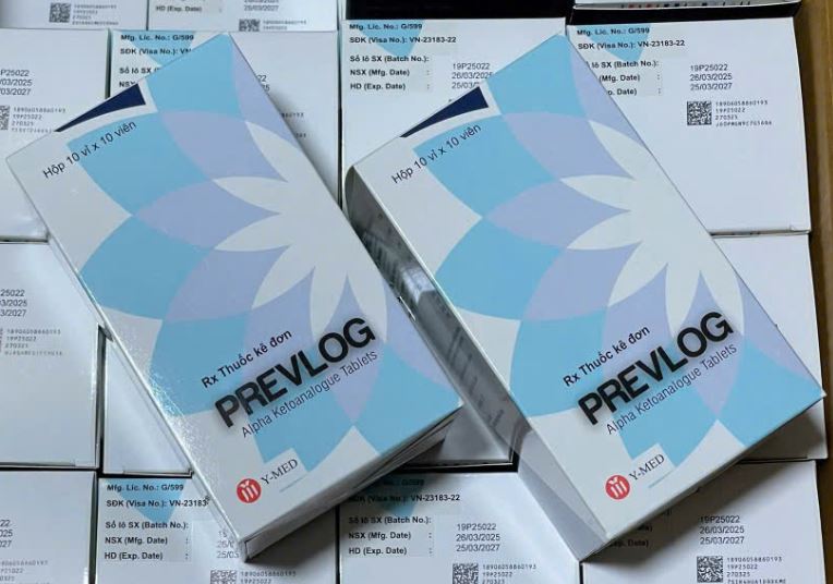 Thuốc Prevlog hỗ trợ điều trị suy thận