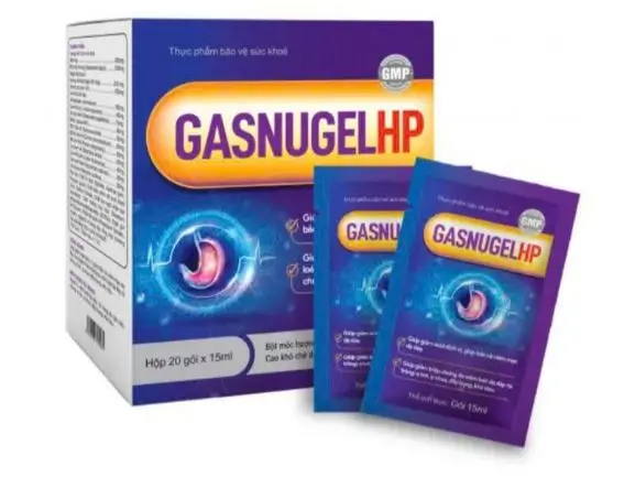 TPBVSK Gasnugel HP hỗ trợ bảo vệ niêm mạc dạ dày
