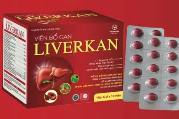 Viên bổ gan LIVERKAN hỗ trợ giải độc gan