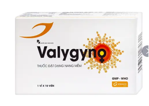 Viên đặt âm đạo Valygyno Medisun hỗ trợ điều trị các bệnh lý viêm nhiễm phụ khoa (1 vỉ x 10 viên)