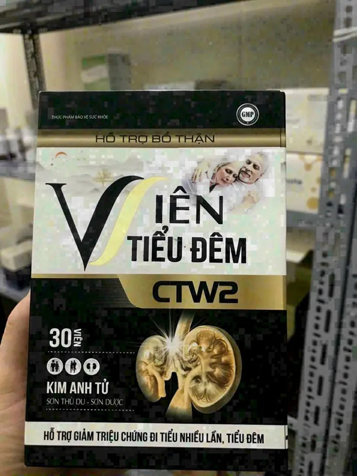 Viên Tiểu Đêm CTW2 - Hỗ Trợ Giảm Tiểu Đêm, Tiểu Nhiều Lần Hiệu Quả