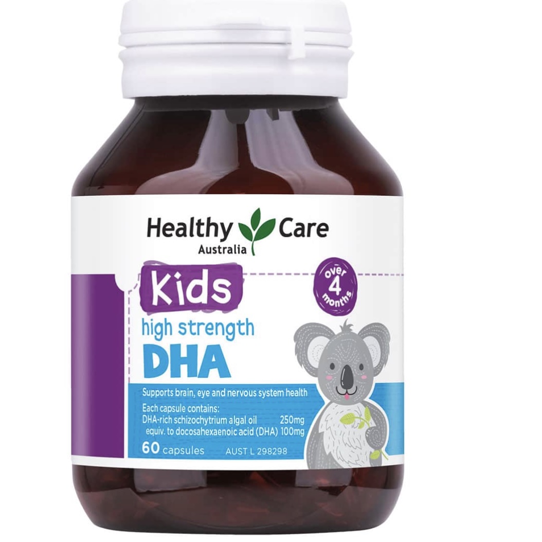 Viên uống bổ sung DHA cho bé Healthy Care Kids DHA High Strength