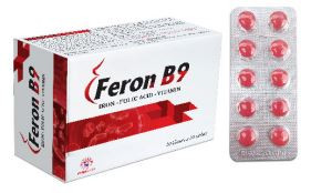 Viên uống Feron B9 - bổ sung sắt và một số vitamin giúp tái tạo hồng cầu