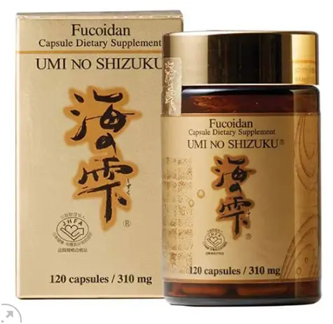 Viên uống Fucoidan Umi No Shizuku – Fucoidan vàng chính hãng Nhật Bản