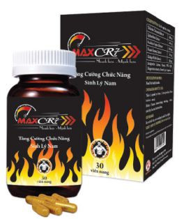 Viên uống Maxcr7 - tăng cường sinh lý ở nam giới