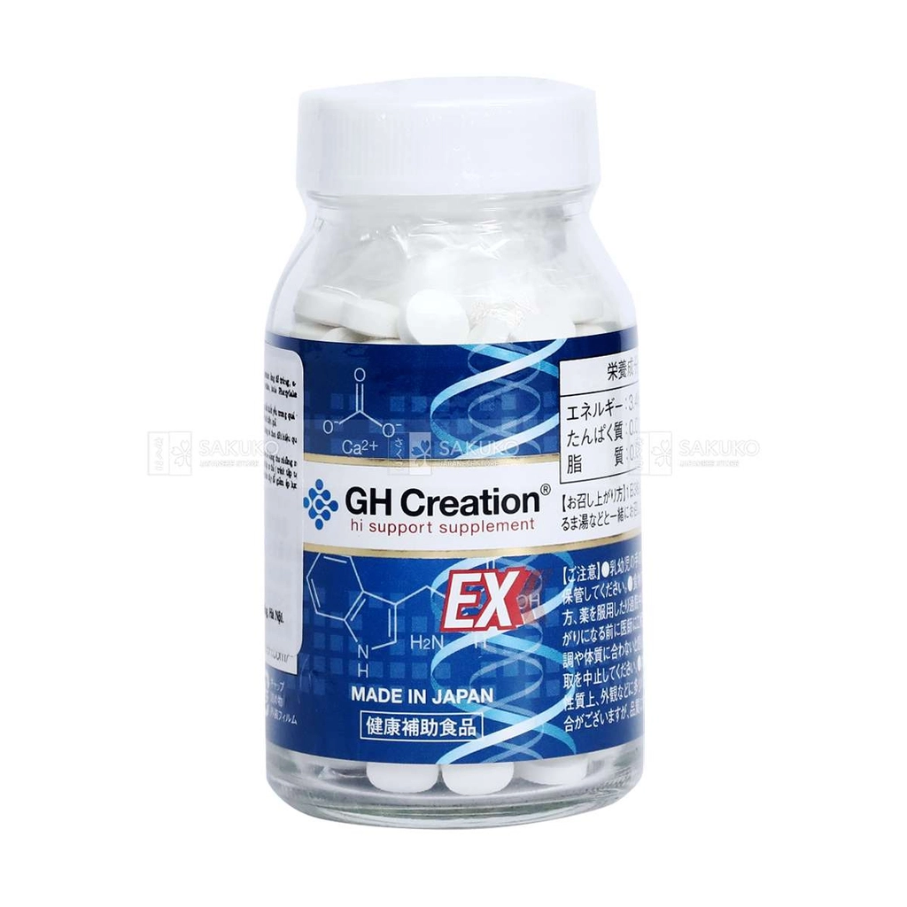 Viên uống tăng chiều cao GH Creation EX+ 270 viên - Kích thích hormone tăng trưởng, hỗ trợ phát triển chiều cao tối ưu