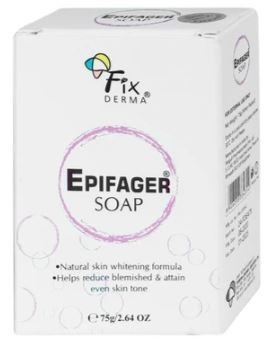 Xà phòng Fixderma Epifager Soap làm sạch da, làm mờ vết thâm, đốm nâu, vết nám, tàn nhang (75g)
