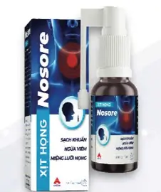 XỊT HỌNG Nosore Giảm viêm miệng họng bởi mọi nguyên nhân